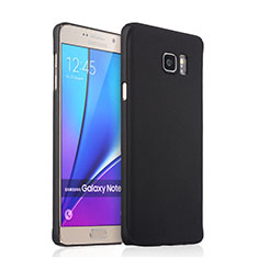 Hard Rigid Plastic Matte Finish Cover for Samsung Galaxy Note 5 N9200 N920 N920F Black
