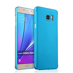 Hard Rigid Plastic Matte Finish Cover for Samsung Galaxy Note 5 N9200 N920 N920F Sky Blue