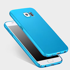 Hard Rigid Plastic Matte Finish Cover for Samsung Galaxy S6 Duos SM-G920F G9200 Sky Blue
