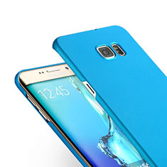 Hard Rigid Plastic Matte Finish Cover for Samsung Galaxy S6 Edge+ Plus SM-G928F Sky Blue