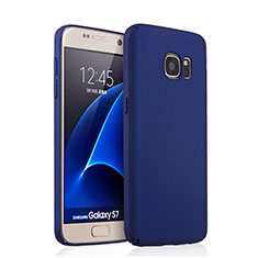 Hard Rigid Plastic Matte Finish Cover for Samsung Galaxy S7 G930F G930FD Blue