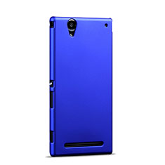 Hard Rigid Plastic Matte Finish Cover for Sony Xperia T2 Ultra Dual Blue