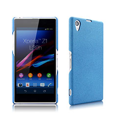 Hard Rigid Plastic Matte Finish Cover for Sony Xperia Z1 L39h Blue