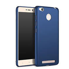 Hard Rigid Plastic Matte Finish Cover for Xiaomi Redmi 3X Blue