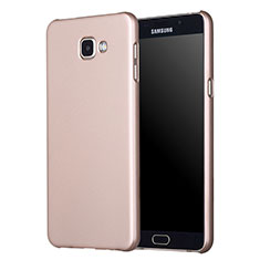 Hard Rigid Plastic Matte Finish Cover M01 for Samsung Galaxy A5 (2017) Duos Gold