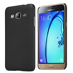 Hard Rigid Plastic Matte Finish Cover M02 for Samsung Galaxy J3 (2016) J320F J3109 Black