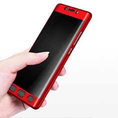 Hard Rigid Plastic Matte Finish Cover M02 for Xiaomi Mi Note 2 Red