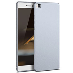 Hard Rigid Plastic Matte Finish Cover M03 for Huawei P8 Silver