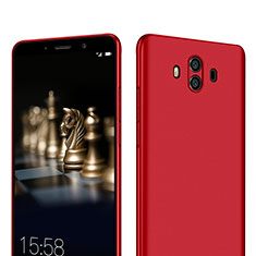 Hard Rigid Plastic Matte Finish Cover M08 for Huawei Mate 10 Red