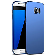 Hard Rigid Plastic Matte Finish Cover M09 for Samsung Galaxy S7 Edge G935F Blue