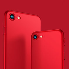 Hard Rigid Plastic Matte Finish Cover M10 for Apple iPhone 7 Red