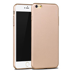 Hard Rigid Plastic Matte Finish Cover P04 for Apple iPhone 6S Gold