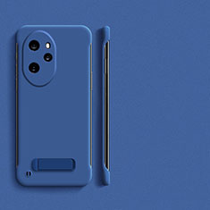 Hard Rigid Plastic Matte Finish Frameless Case Back Cover for Huawei Honor 100 Pro 5G Blue