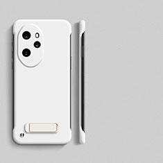 Hard Rigid Plastic Matte Finish Frameless Case Back Cover for Huawei Honor 100 Pro 5G White