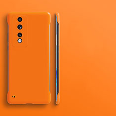 Hard Rigid Plastic Matte Finish Frameless Case Back Cover for Huawei Honor 80 GT 5G Orange