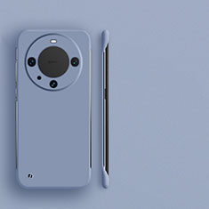 Hard Rigid Plastic Matte Finish Frameless Case Back Cover for Huawei Mate 60 Pro Lavender Gray