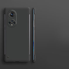 Hard Rigid Plastic Matte Finish Frameless Case Back Cover for Huawei Nova 9 Pro Black