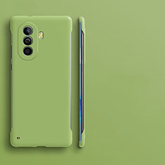 Hard Rigid Plastic Matte Finish Frameless Case Back Cover for Huawei Nova Y70 Matcha Green