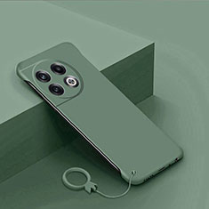 Hard Rigid Plastic Matte Finish Frameless Case Back Cover for OnePlus 11R 5G Green