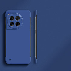 Hard Rigid Plastic Matte Finish Frameless Case Back Cover for OnePlus 12 5G Blue