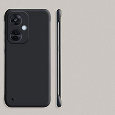 Hard Rigid Plastic Matte Finish Frameless Case Back Cover for OnePlus Nord CE 3 5G Black