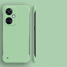 Hard Rigid Plastic Matte Finish Frameless Case Back Cover for OnePlus Nord CE 3 5G Matcha Green