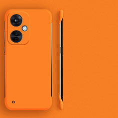 Hard Rigid Plastic Matte Finish Frameless Case Back Cover for OnePlus Nord CE 3 5G Orange