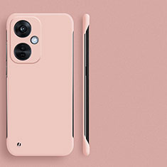 Hard Rigid Plastic Matte Finish Frameless Case Back Cover for OnePlus Nord CE 3 5G Pink