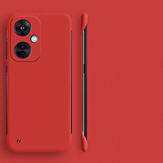 Hard Rigid Plastic Matte Finish Frameless Case Back Cover for OnePlus Nord CE 3 5G Red
