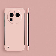 Hard Rigid Plastic Matte Finish Frameless Case Back Cover for Oppo Find X6 Pro 5G Pink