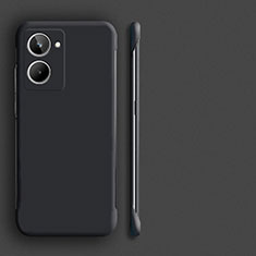 Hard Rigid Plastic Matte Finish Frameless Case Back Cover for Realme 10 4G Black