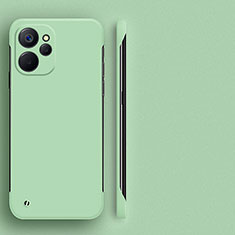 Hard Rigid Plastic Matte Finish Frameless Case Back Cover for Realme 10 5G Matcha Green