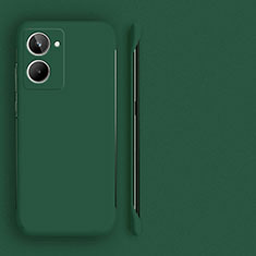 Hard Rigid Plastic Matte Finish Frameless Case Back Cover for Realme 10 Pro 5G Midnight Green
