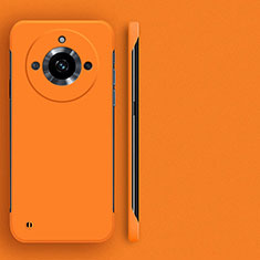 Hard Rigid Plastic Matte Finish Frameless Case Back Cover for Realme 11 Pro 5G Orange
