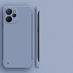 Hard Rigid Plastic Matte Finish Frameless Case Back Cover for Realme 9i 5G Lavender Gray