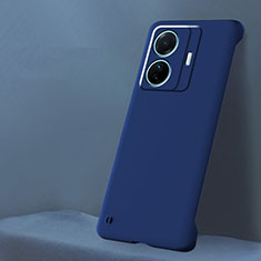 Hard Rigid Plastic Matte Finish Frameless Case Back Cover for Vivo T1 5G Blue