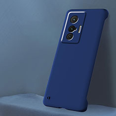 Hard Rigid Plastic Matte Finish Frameless Case Back Cover for Vivo X70 5G Blue