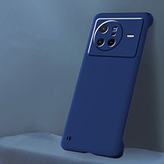 Hard Rigid Plastic Matte Finish Frameless Case Back Cover for Vivo X80 5G Blue