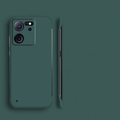 Hard Rigid Plastic Matte Finish Frameless Case Back Cover for Xiaomi Mi 13T 5G Green