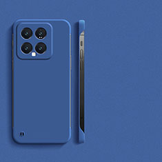 Hard Rigid Plastic Matte Finish Frameless Case Back Cover for Xiaomi Mi 14 Pro 5G Blue