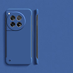 Hard Rigid Plastic Matte Finish Frameless Case Back Cover P01 for OnePlus 12 5G Blue