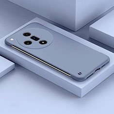 Hard Rigid Plastic Matte Finish Frameless Case Back Cover P01 for Oppo Find X7 5G Lavender Gray