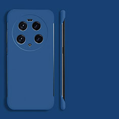 Hard Rigid Plastic Matte Finish Frameless Case Back Cover P01 for Xiaomi Mi 13 Ultra 5G Blue