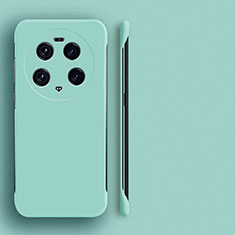 Hard Rigid Plastic Matte Finish Frameless Case Back Cover P01 for Xiaomi Mi 13 Ultra 5G Cyan