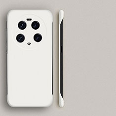 Hard Rigid Plastic Matte Finish Frameless Case Back Cover P01 for Xiaomi Mi 13 Ultra 5G White