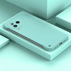Hard Rigid Plastic Matte Finish Frameless Case Back Cover P02 for Xiaomi Civi 3 5G Cyan