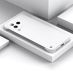 Hard Rigid Plastic Matte Finish Frameless Case Back Cover P02 for Xiaomi Civi 3 5G White