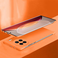 Hard Rigid Plastic Matte Finish Frameless Case Back Cover P03 for Vivo X90 5G Orange