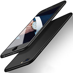 Hard Rigid Plastic Matte Finish Front and Back Case 360 Degrees for Apple iPhone 6S Black