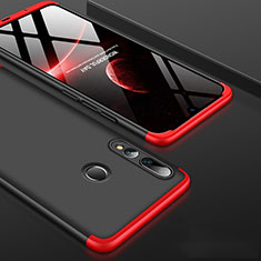 Hard Rigid Plastic Matte Finish Front and Back Cover Case 360 Degrees for Huawei Honor 20E Red and Black